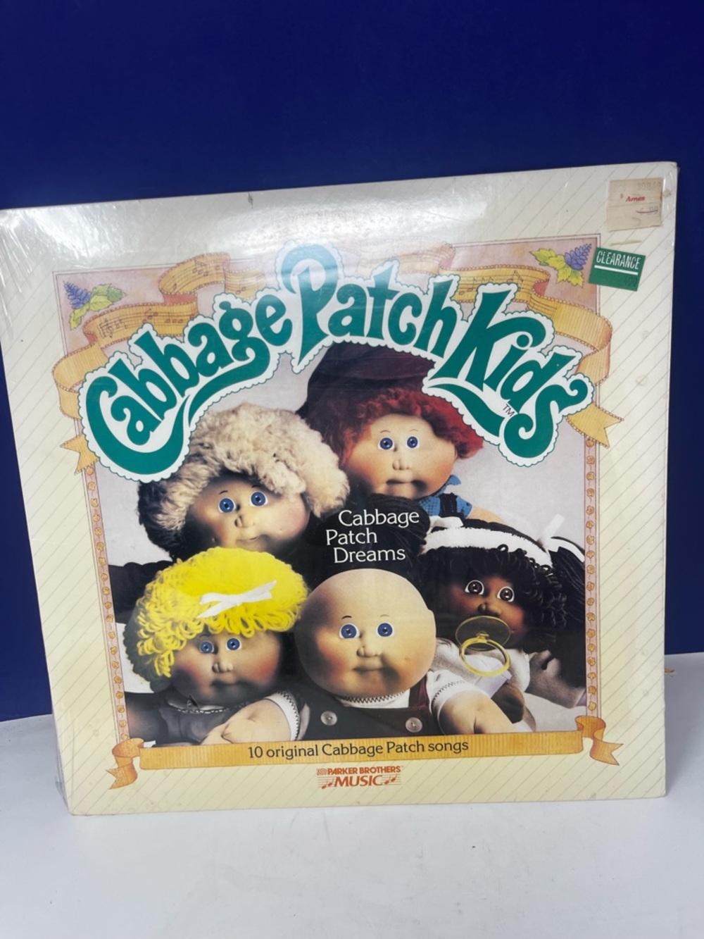 1984 Cabbage Patch Dreams Music Album SEALED NWT Parker Brothers Music